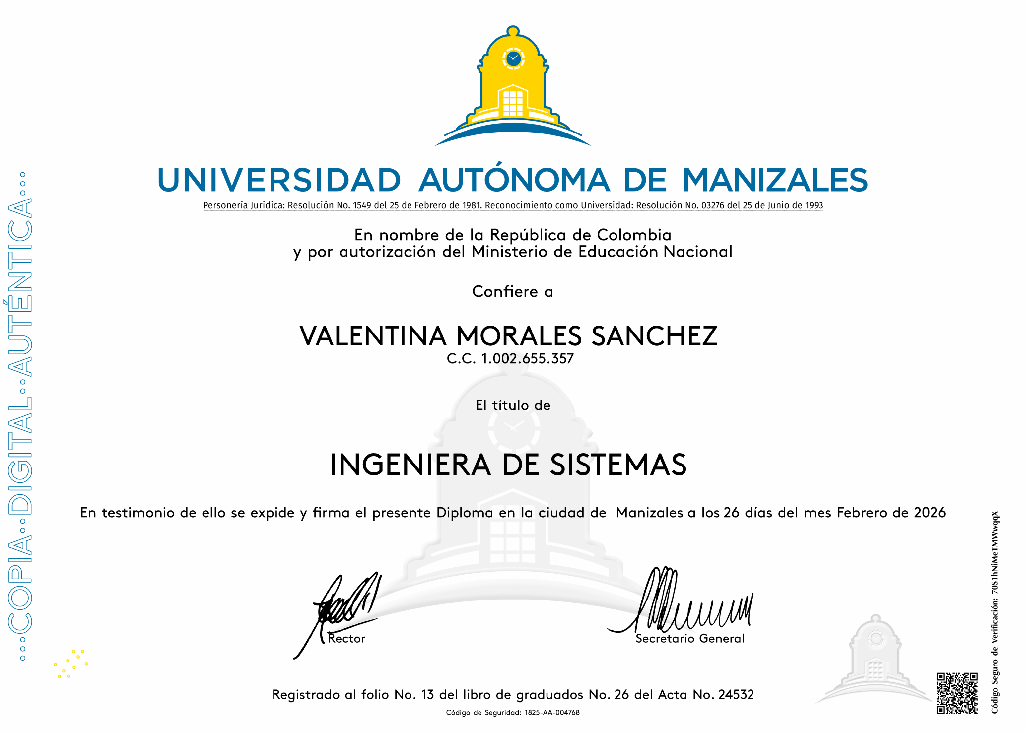 Degree certificate thumbnail