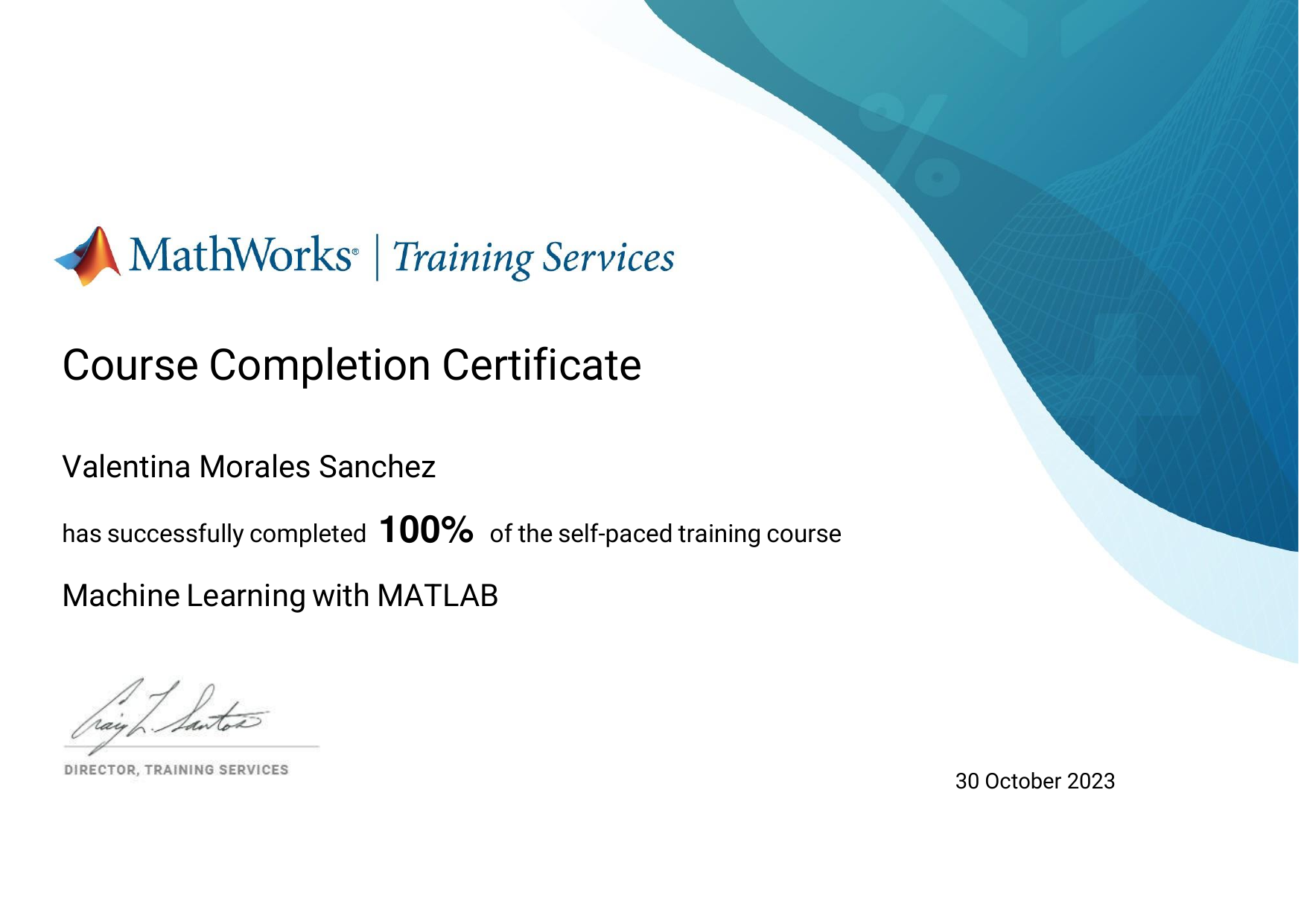 Machine learning certificate thumbnail